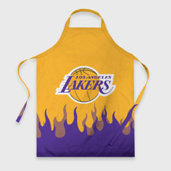 Фартук 3D LA Lakers NBA fire Лейкерс огонь