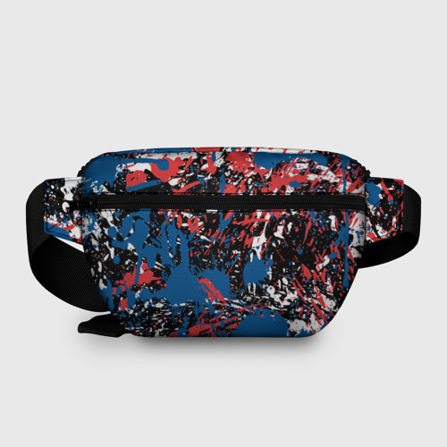 Поясная сумка 3D PSG брызги красок спорт - фото 2