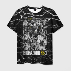 Мужская футболка 3D Biohazard re3