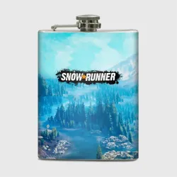Фляга Snowrunner СноуРаннер логотип