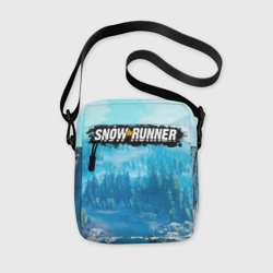 Сумка через плечо 3D Snowrunner СноуРаннер логотип