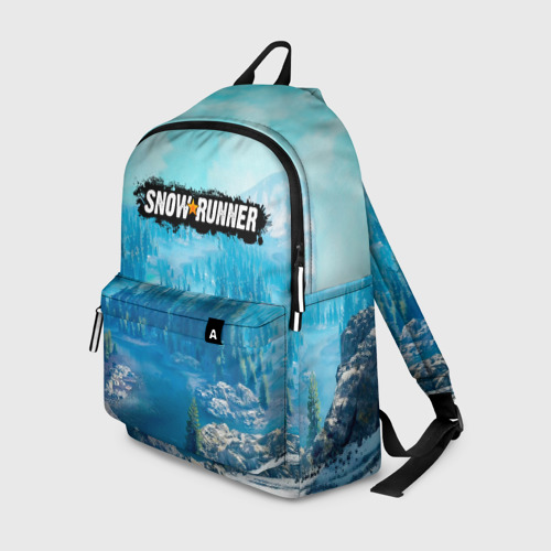 Рюкзак 3D Snowrunner СноуРаннер логотип