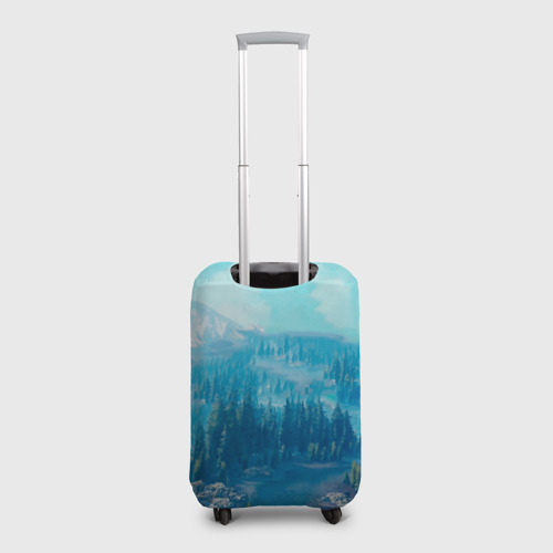 Чехол для чемодана 3D Snowrunner СноуРаннер логотип, цвет 3D печать - фото 2