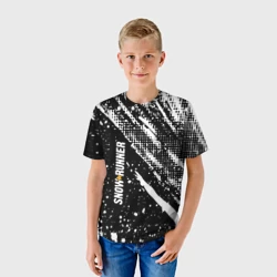 Детская футболка 3D Snowrunner Logo - фото 2