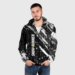 Мужская ветровка 3D Snowrunner Logo - фото 2