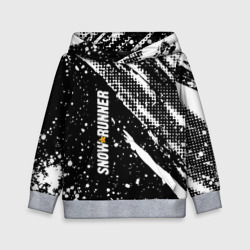 Детская толстовка 3D Snowrunner Logo