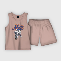 Детская пижама с шортами хлопок New York Mets