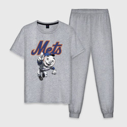 Мужская пижама хлопок New York Mets