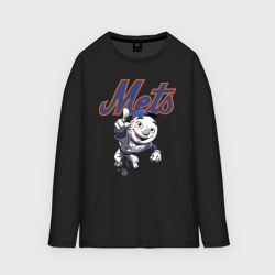 Женский лонгслив oversize хлопок New York Mets