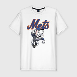 Мужская футболка хлопок Slim New York Mets