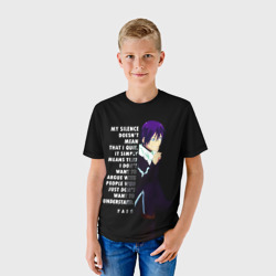 Детская футболка 3D Ято Бездомный Бог - фото 2