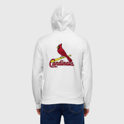 Мужская толстовка на молнии хлопок St Louis Cardinals - baseball team - фото 2