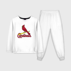 Детская пижама с лонгсливом хлопок St Louis Cardinals - baseball team