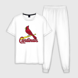 Мужская пижама хлопок St Louis Cardinals - baseball team