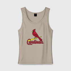 Женская майка хлопок St Louis Cardinals - baseball team