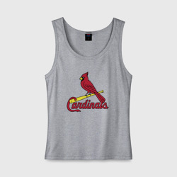 Женская майка хлопок St Louis Cardinals - baseball team