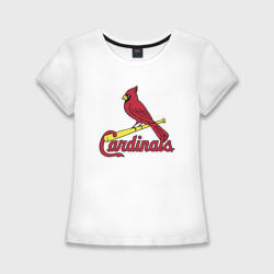 Женская футболка хлопок Slim St Louis Cardinals - baseball team