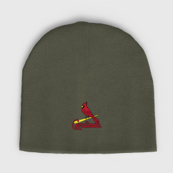 Женская шапка демисезонная St Louis Cardinals - baseball team