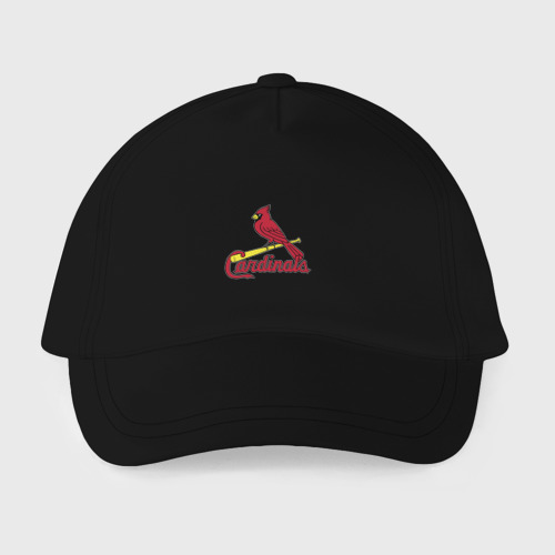 Детская бейсболка St Louis Cardinals - baseball team, цвет черный - фото 2