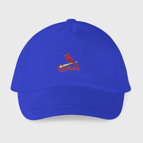Детская бейсболка St Louis Cardinals - baseball team, цвет синий - фото 2