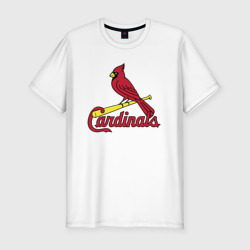 Мужская футболка хлопок Slim St Louis Cardinals - baseball team