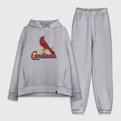 Женский костюм хлопок Oversize St Louis Cardinals - baseball team