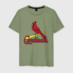 Мужская футболка хлопок St Louis Cardinals - baseball team