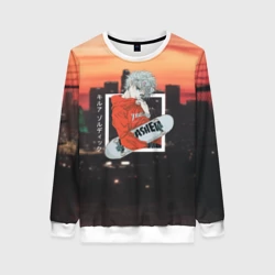 Женский свитшот 3D Охотник х охотник Hunter x Hunter, Киллуа Золдик