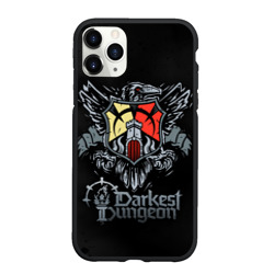 Чехол для iPhone 11 Pro Max матовый Darkest Dungeon герб