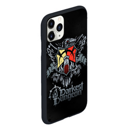 Чехол для iPhone 11 Pro Max матовый Darkest Dungeon герб - фото 2