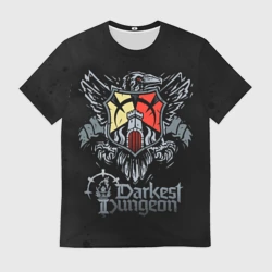 Мужская футболка 3D Darkest Dungeon герб