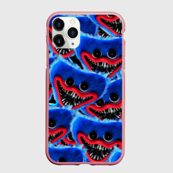 Чехол для iPhone 11 Pro Max матовый Ужасное лицо Хагги Вагги