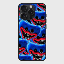 Чехол силиконовый для Apple iPhone 15 Pro матовый Ужасное лицо Хагги Вагги