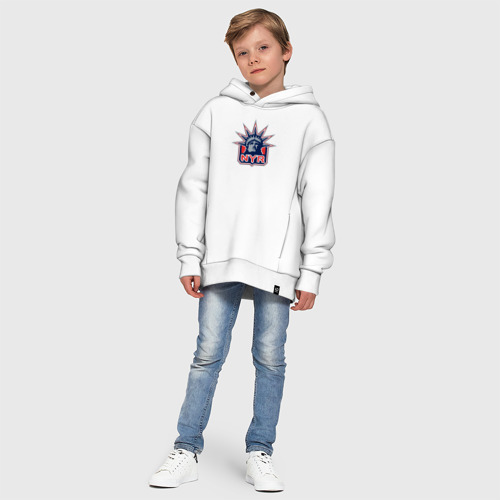 Детское худи Oversize хлопок Нью Йорк Рейнджерс New York Rangers - фото 11