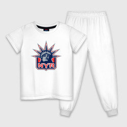 Детская пижама хлопок Нью Йорк Рейнджерс New York Rangers