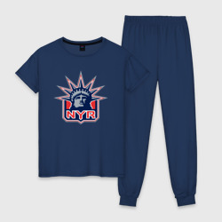 Женская пижама хлопок Нью Йорк Рейнджерс New York Rangers