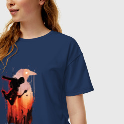 Женская футболка хлопок Oversize Dying Light - 2 - фото 2