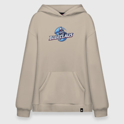 Худи SuperOversize хлопок Jersey shore Blue claws - baseball team