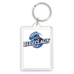 Брелок прямоугольный 35*50 Jersey shore Blue claws - baseball team