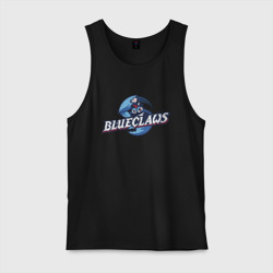 Мужская майка хлопок Jersey shore Blue claws - baseball team