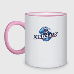 Кружка двухцветная Jersey shore Blue claws - baseball team