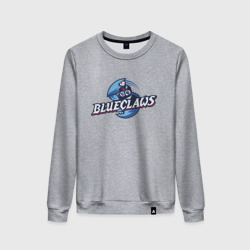 Женский свитшот хлопок Jersey shore Blue claws - baseball team