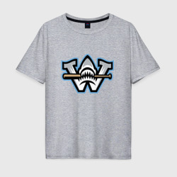 Мужская футболка хлопок Oversize Wilmington Sharks - baseball team