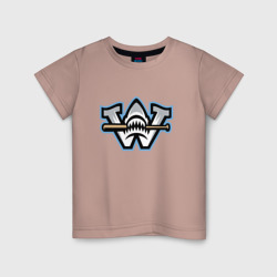 Детская футболка хлопок Wilmington Sharks - baseball team