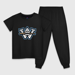 Детская пижама хлопок Wilmington Sharks - baseball team