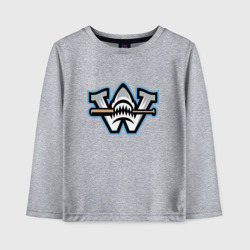 Детский лонгслив хлопок Wilmington Sharks - baseball team