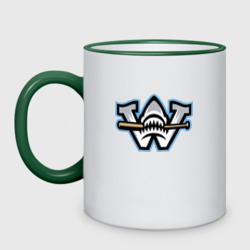 Кружка двухцветная Wilmington Sharks - baseball team