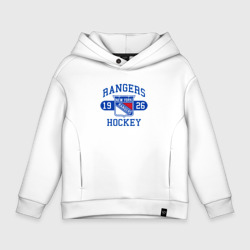 Детское худи Oversize хлопок Нью Йорк Рейнджерс, New York Rangers