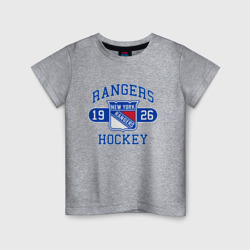 Детская футболка хлопок Нью Йорк Рейнджерс, New York Rangers