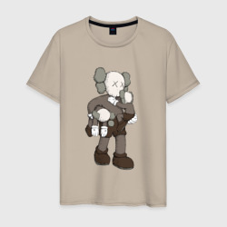 Мужская футболка хлопок KAWS